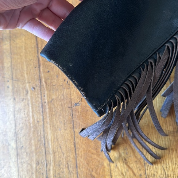 Vintage Open Road Collection Black Leather Jacket, Size Small - Picture 8 of 11